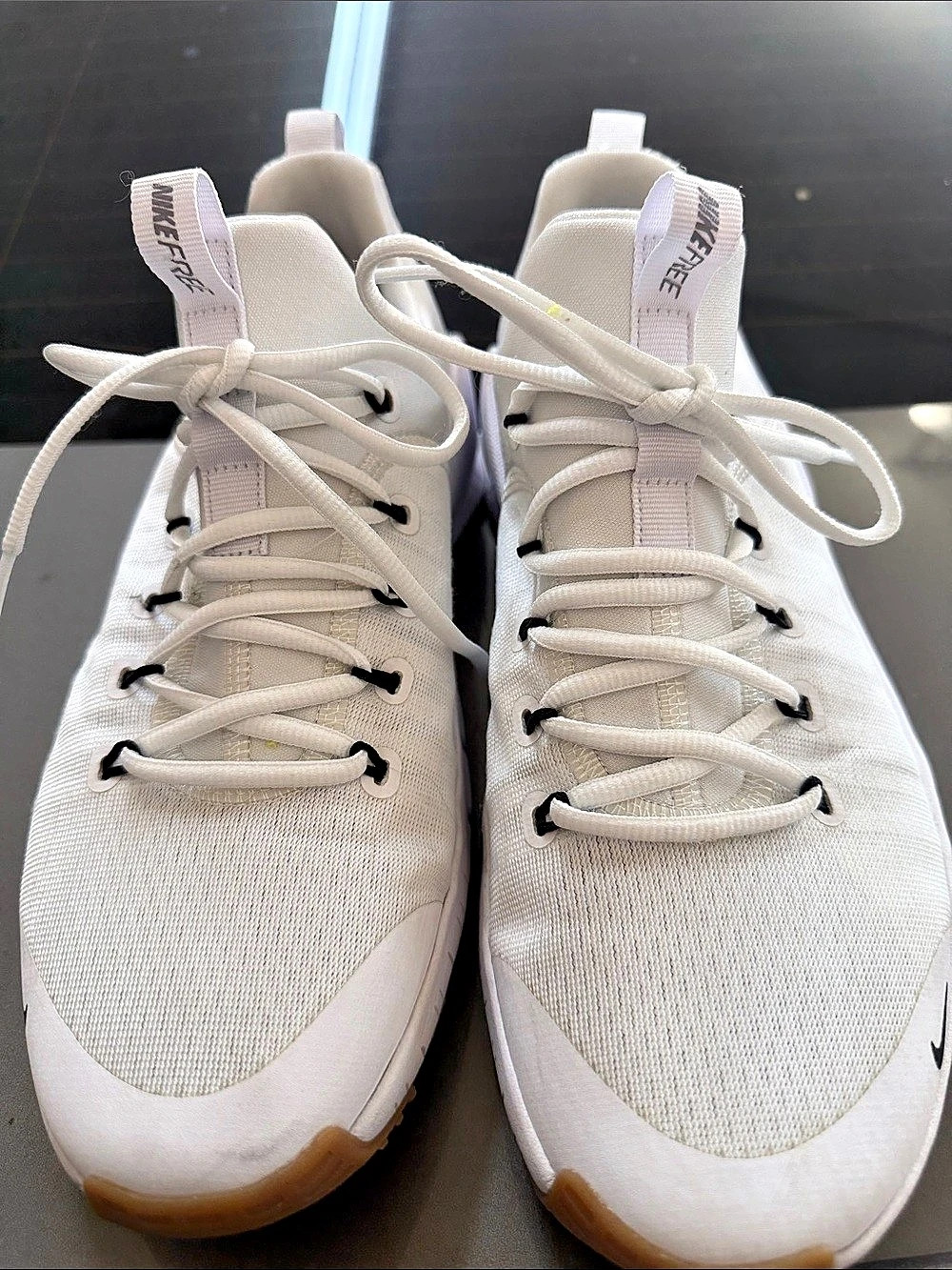 Nike Free Metcon White Athletic Sneakers